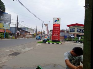 dijual lahan SPBU dan fasilitas